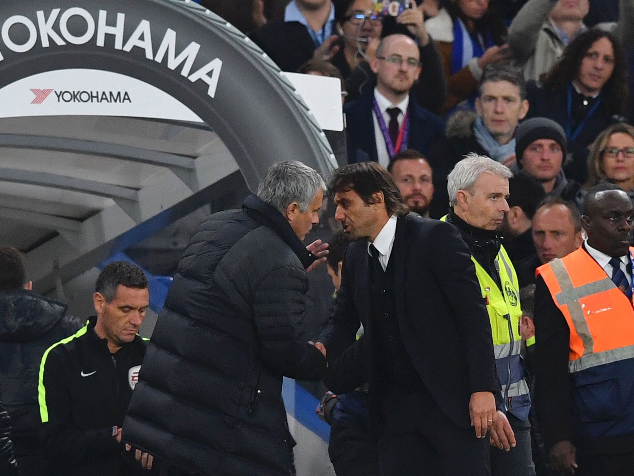 &#13;
Mourinho and Conte don't have much previous but the rivalry remains &#13;