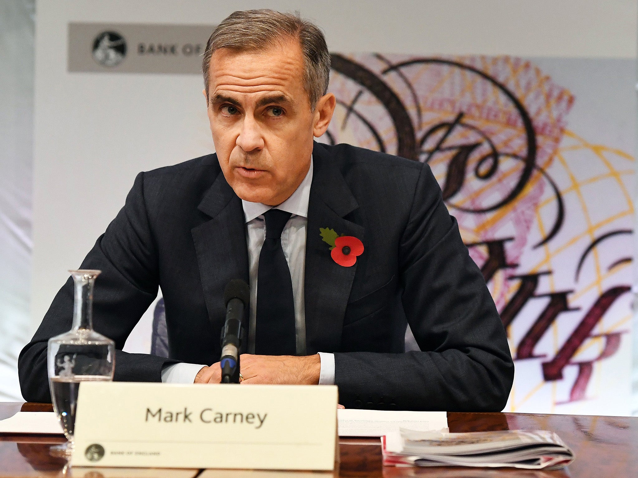 Mr Carney said that the Bank’s central Brexit scenario involved a smooth transition for the UK