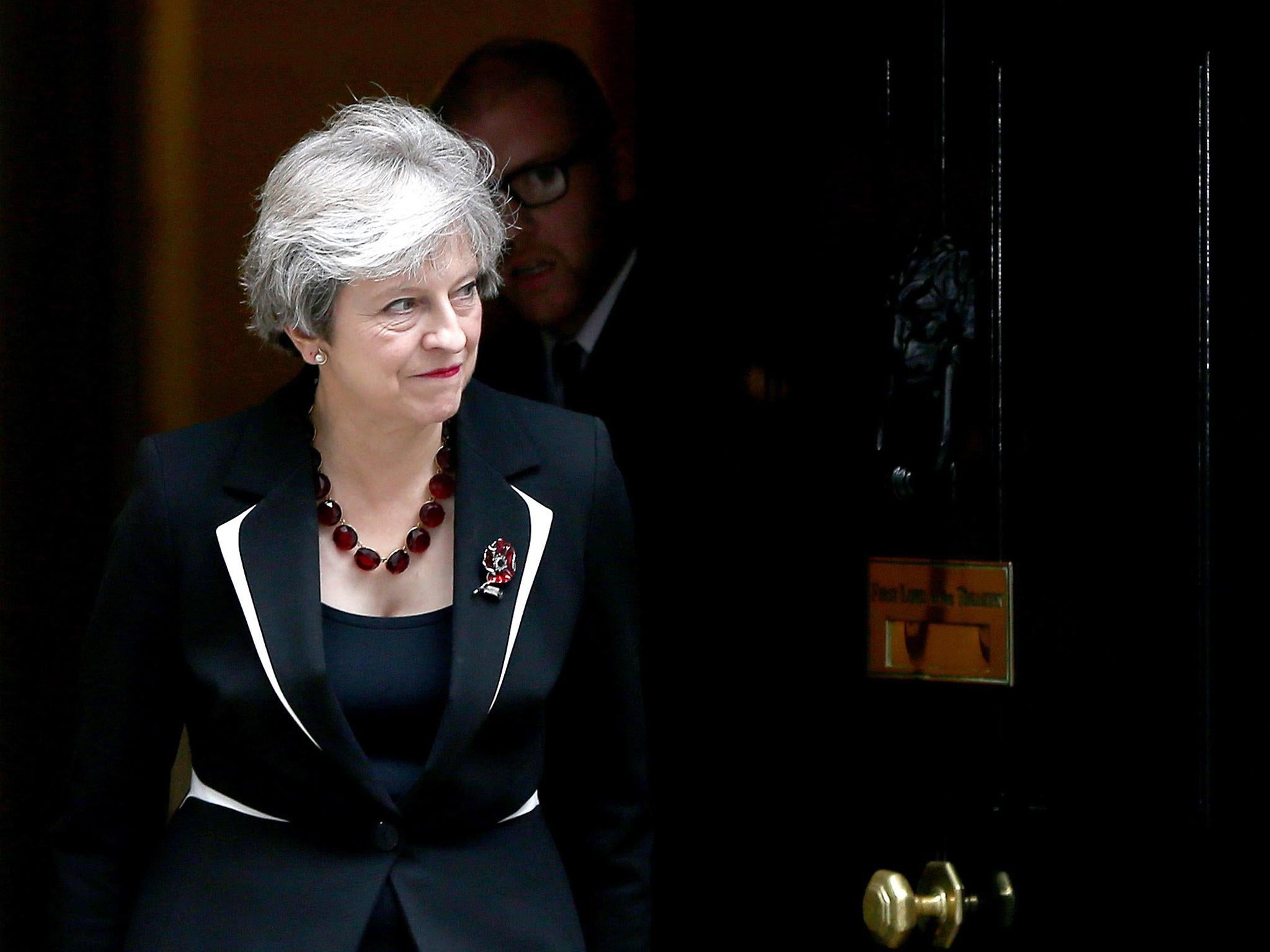 Theresa May's approval ratings have plummeted following June's general election
