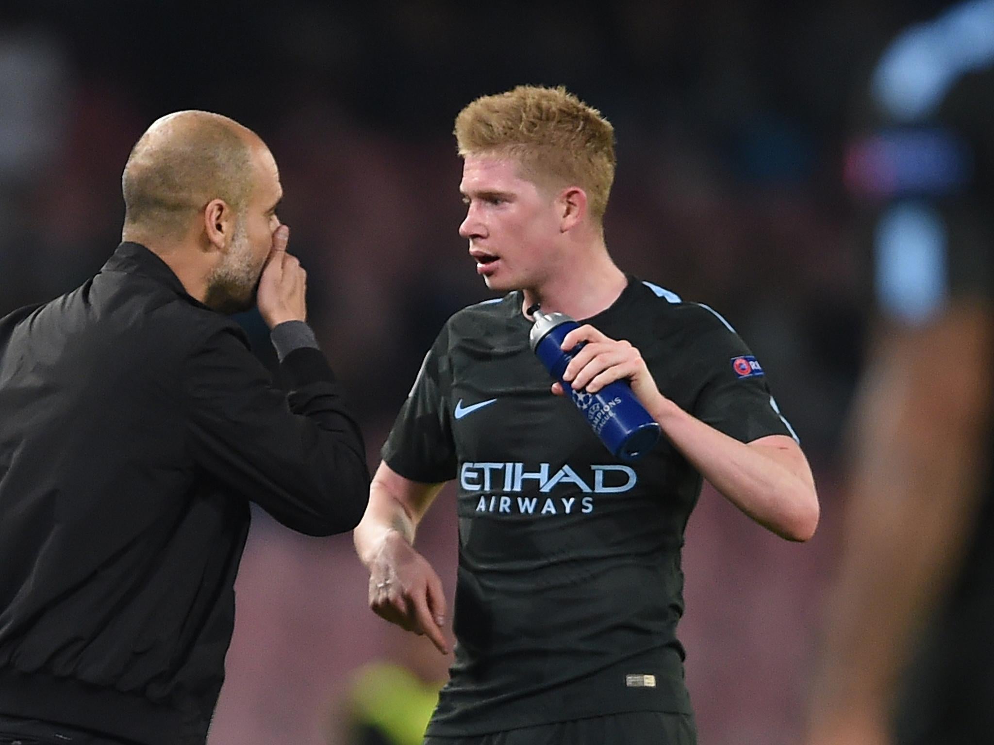 De Bruyne has previously credited Guardiola for making him a better player