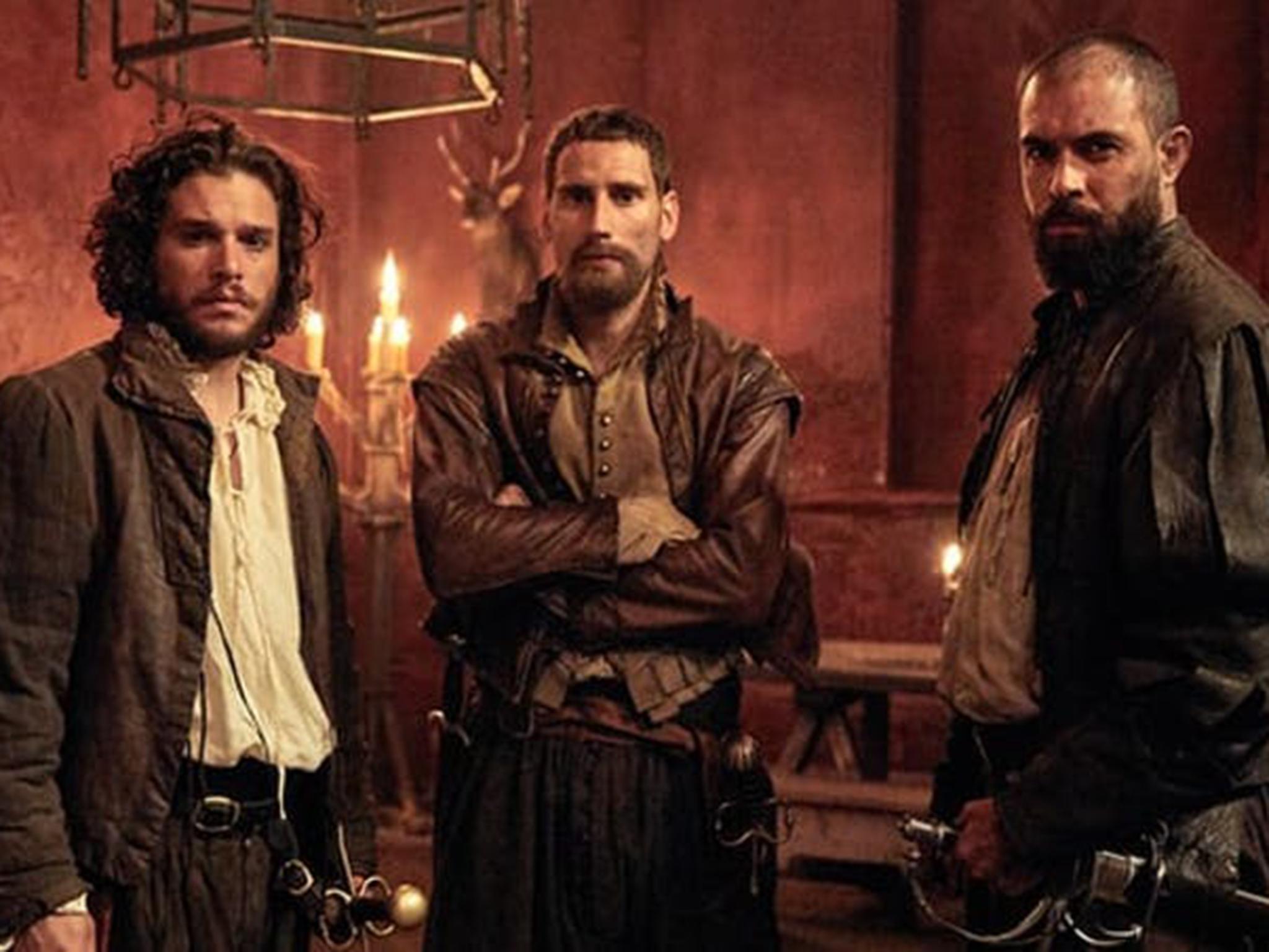 The conspirators assemble in BBC1’s Gunpowder