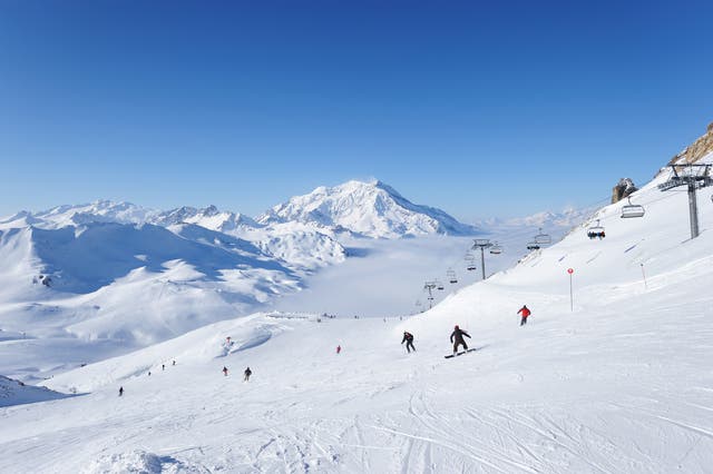 <p>Going south: ski resorts in France may reopen to British visitors this weekend</p>