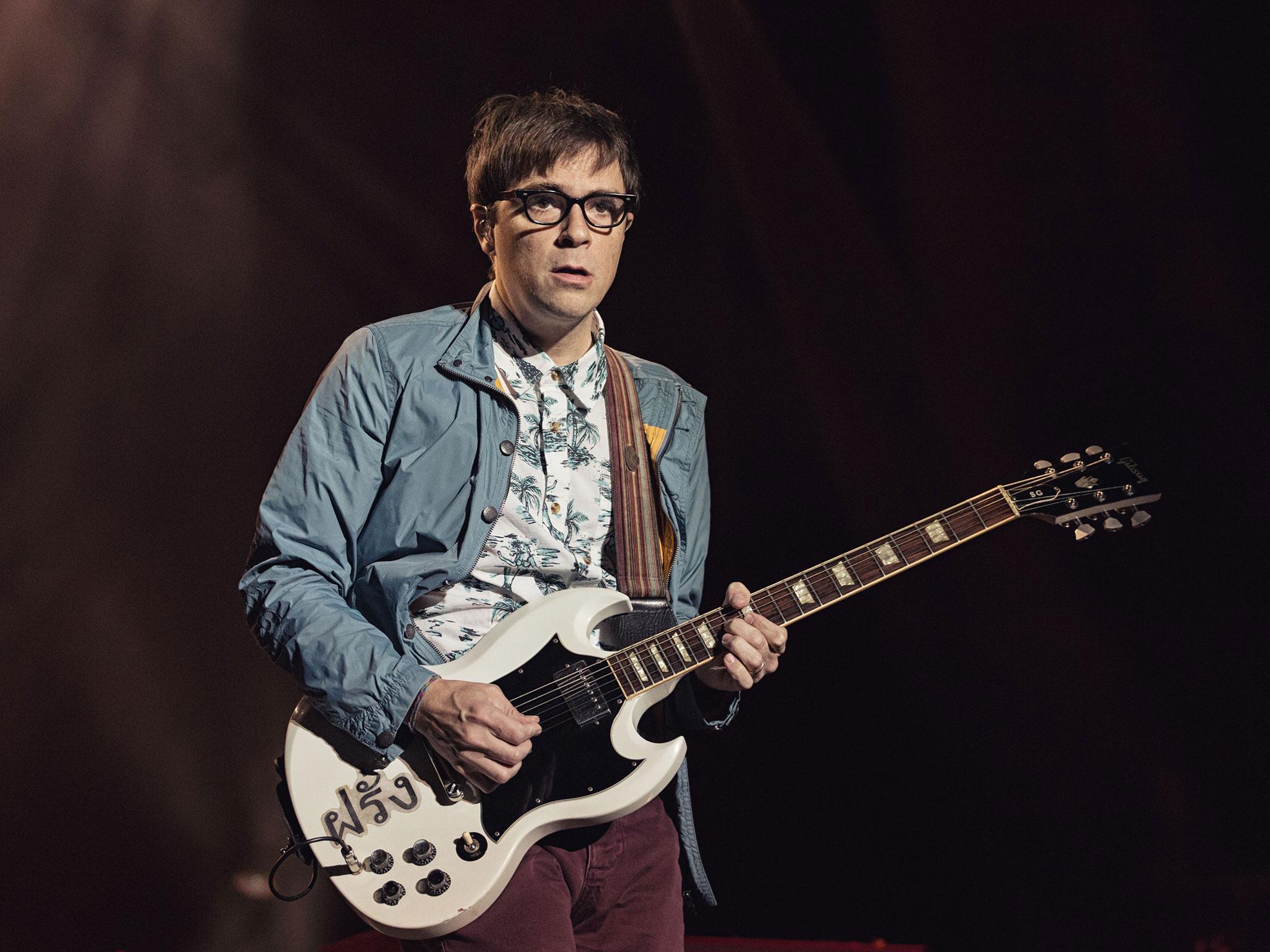 Rivers Cuomo from Weezer