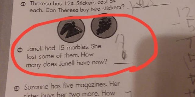 This eight-year-old's maths homework has stumped the internet - Can you