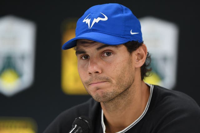 Nadal has pulled out of the Paris Masters