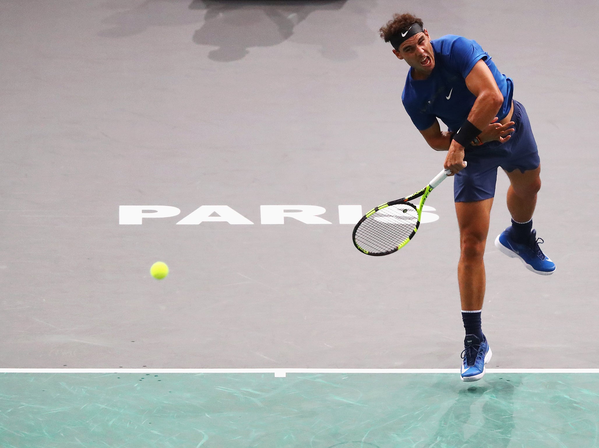 Nadal struggled through his third-round win