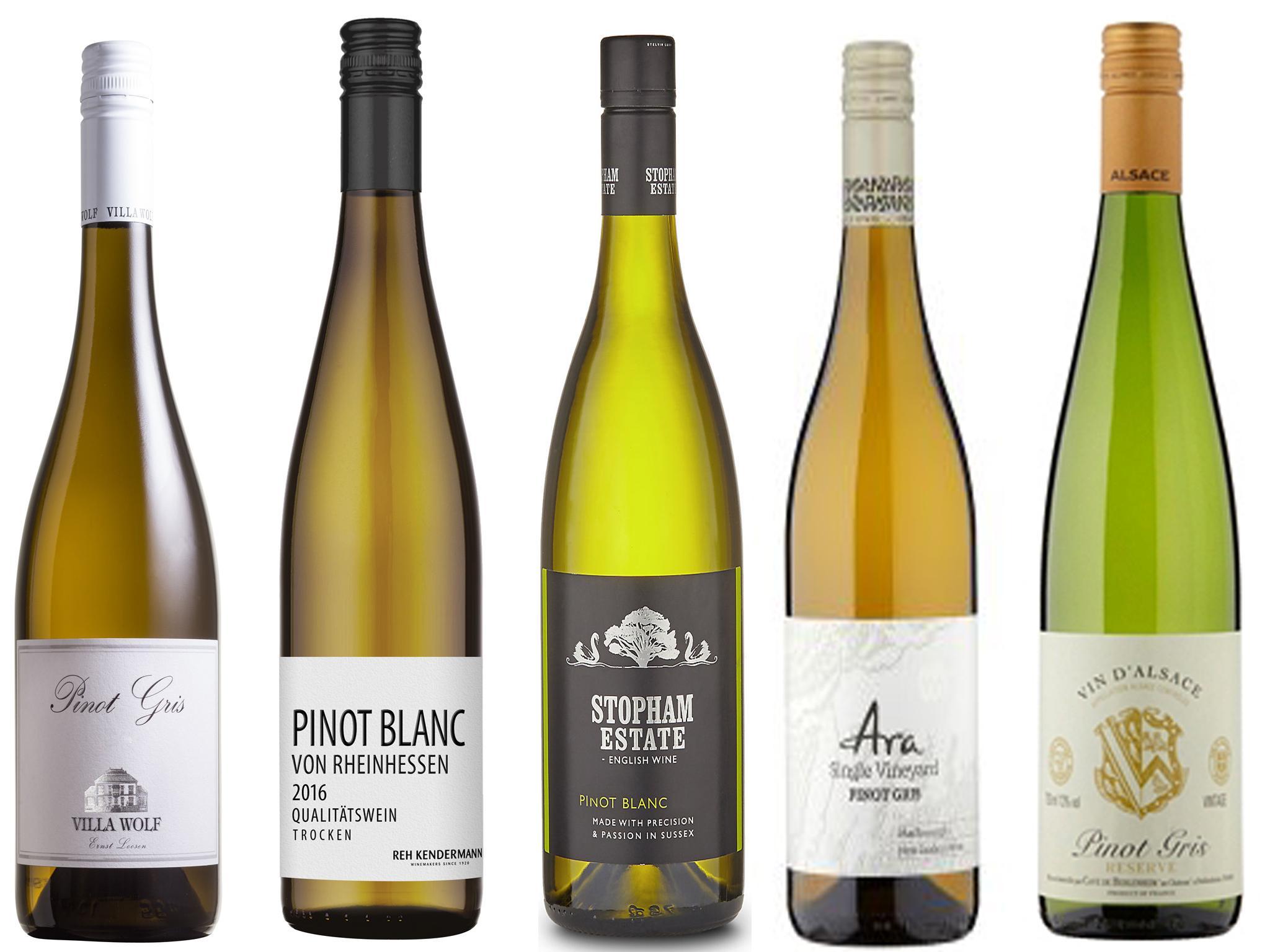 Pinot gris, the predominant grape in Alsace, produces characterful wines that stand up to more demanding foods