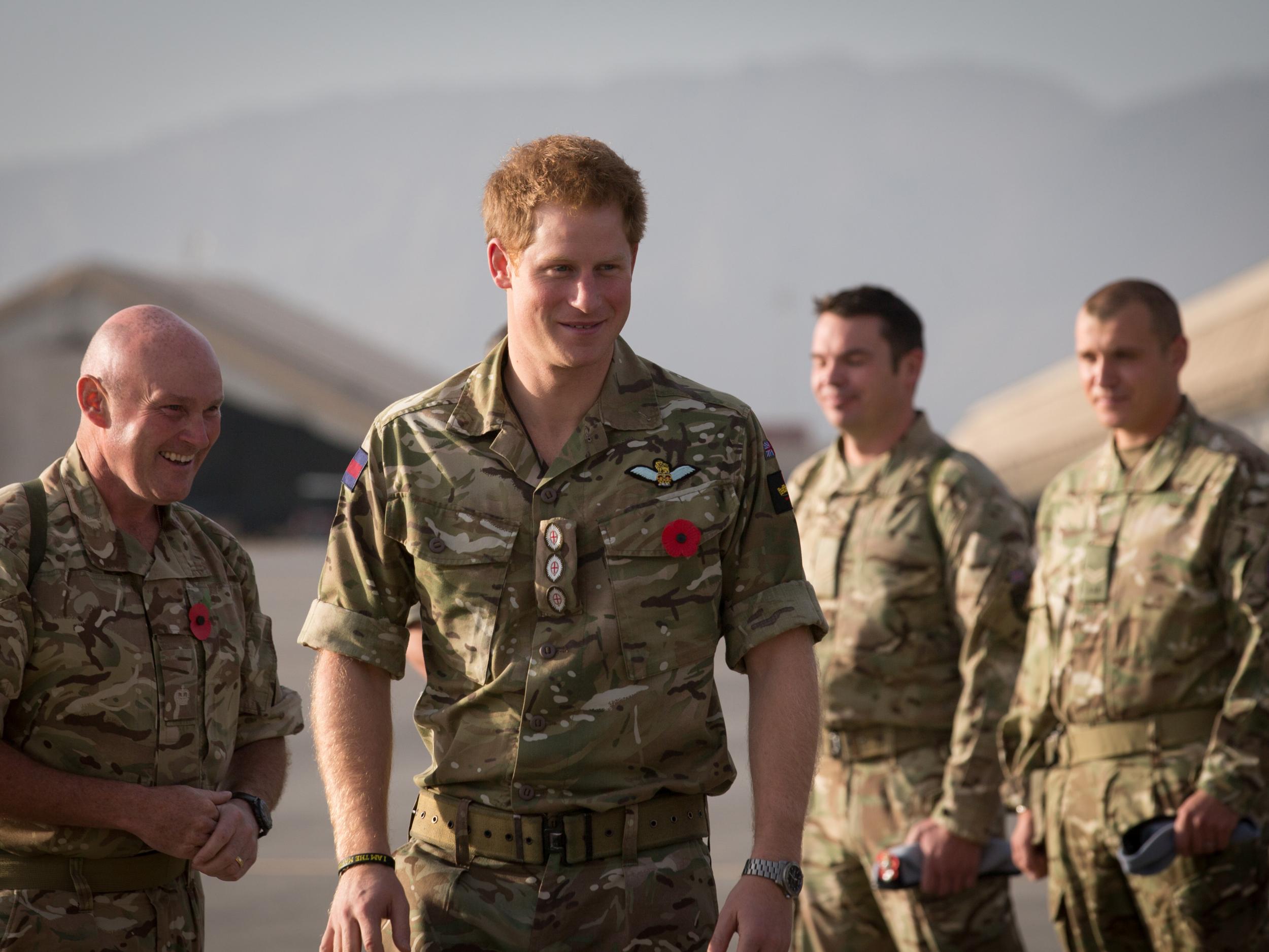 The prince was scheduled to travel to Iraq, but officials changed their mind and he served a tour in Helmand in Afghanistan later that year