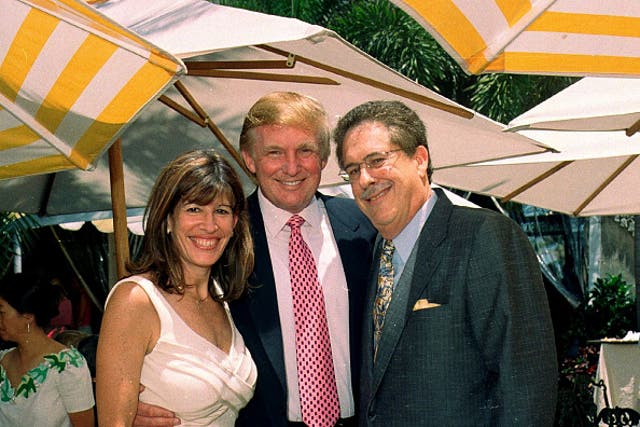 Robin Bernstein, left, has been nominated by Trump as envoy to the Dominican Republic – despite only speaking ‘basic’ Spanish