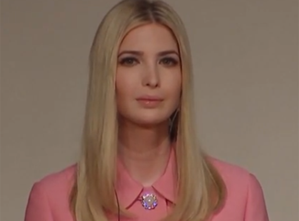 Ivanka Trump Calls For An End To Sexual Harassment