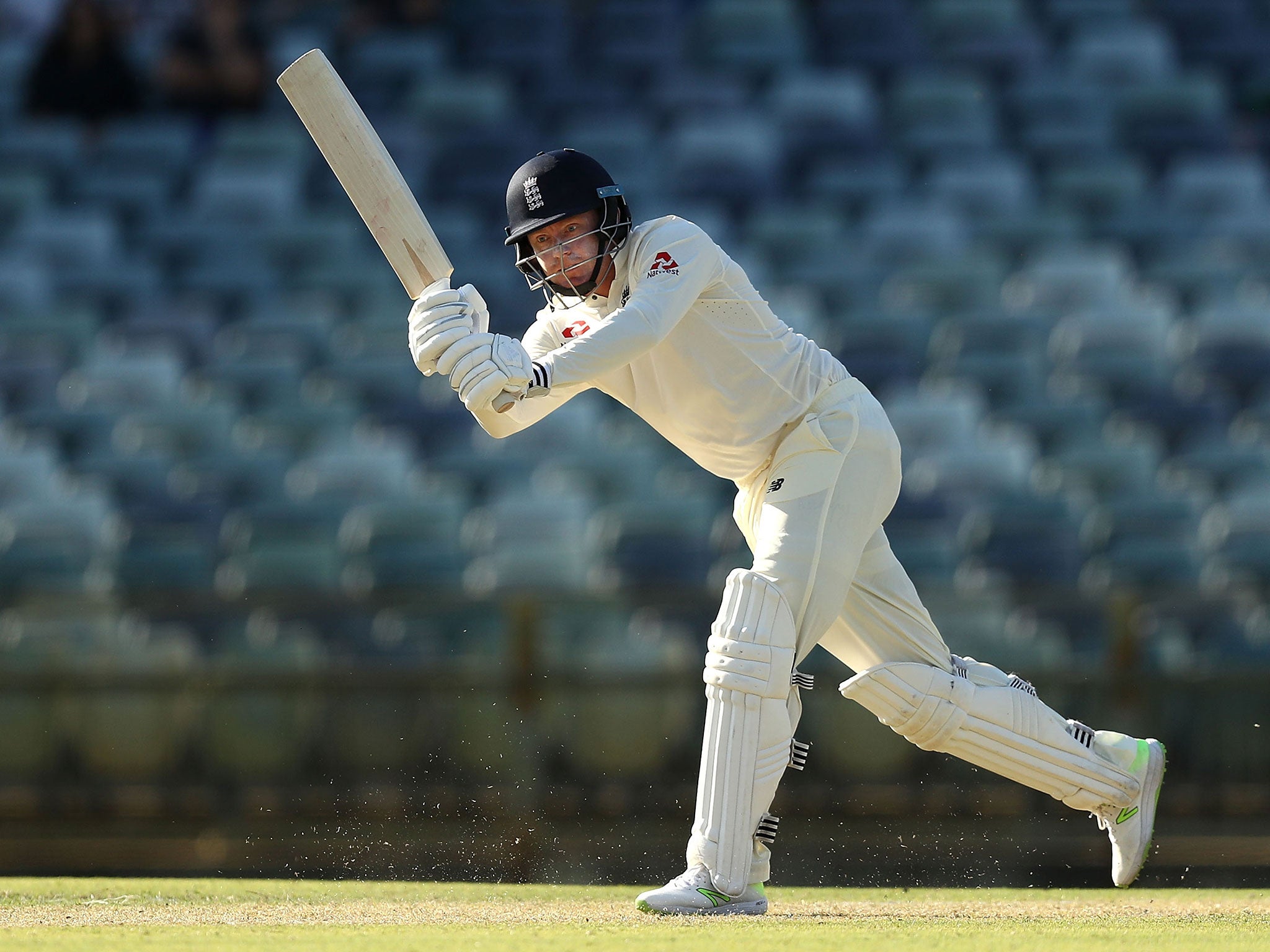 Jonny Bairstow in action for England