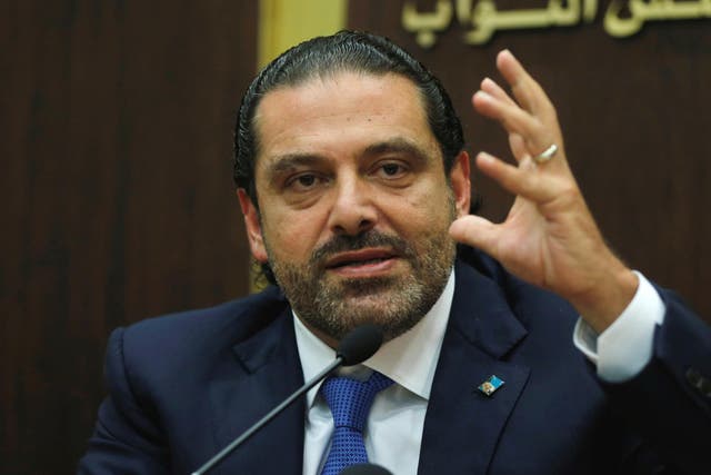 Lebanon's Prime Minister Saad Hariri has stepped down