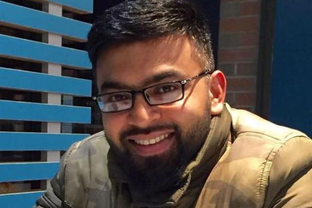 Muhammed Nawshad Kamal, 32, was reportedly attacked with acid