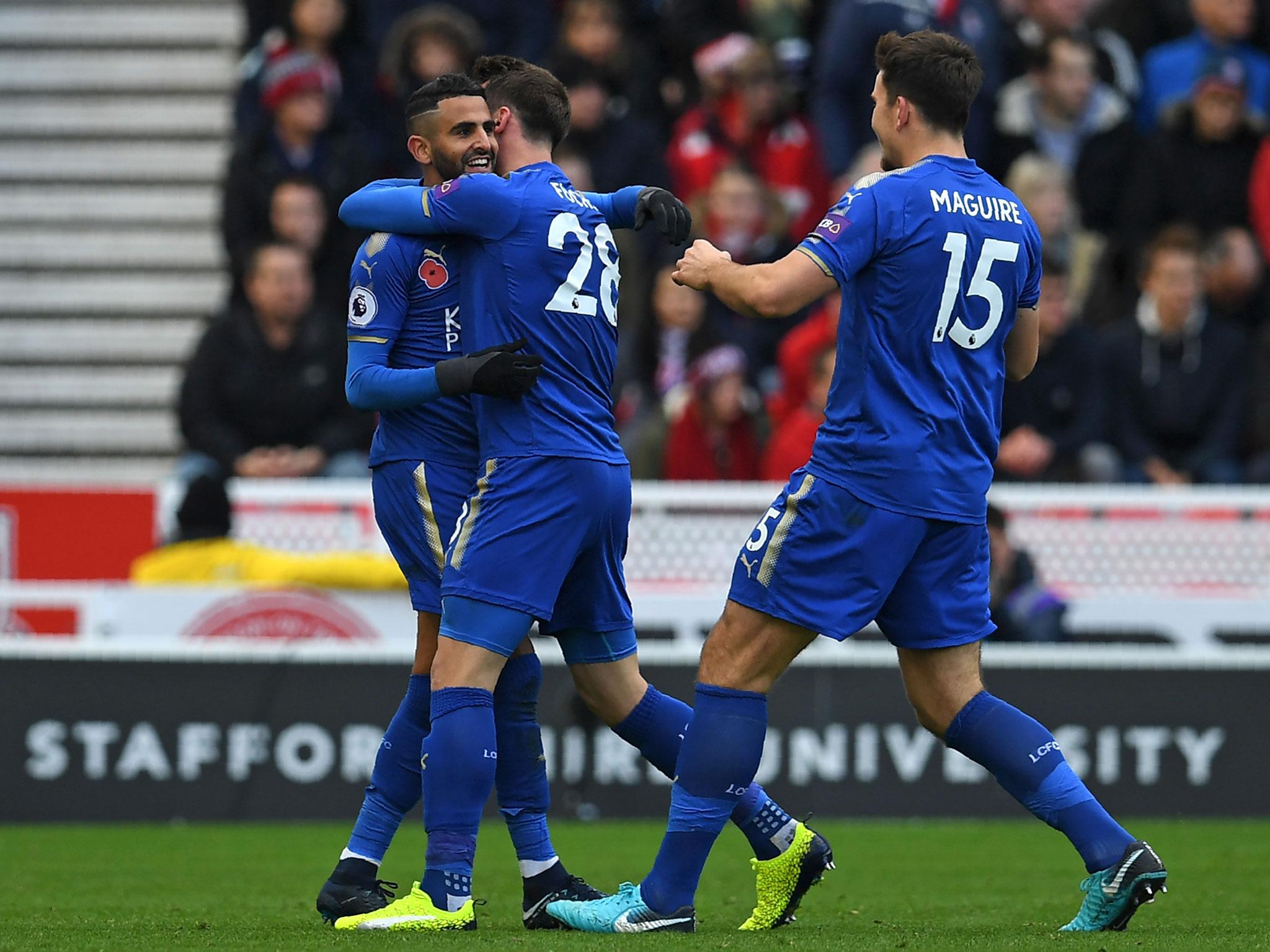 Mahrez put Leicester back in front with a trademark goal