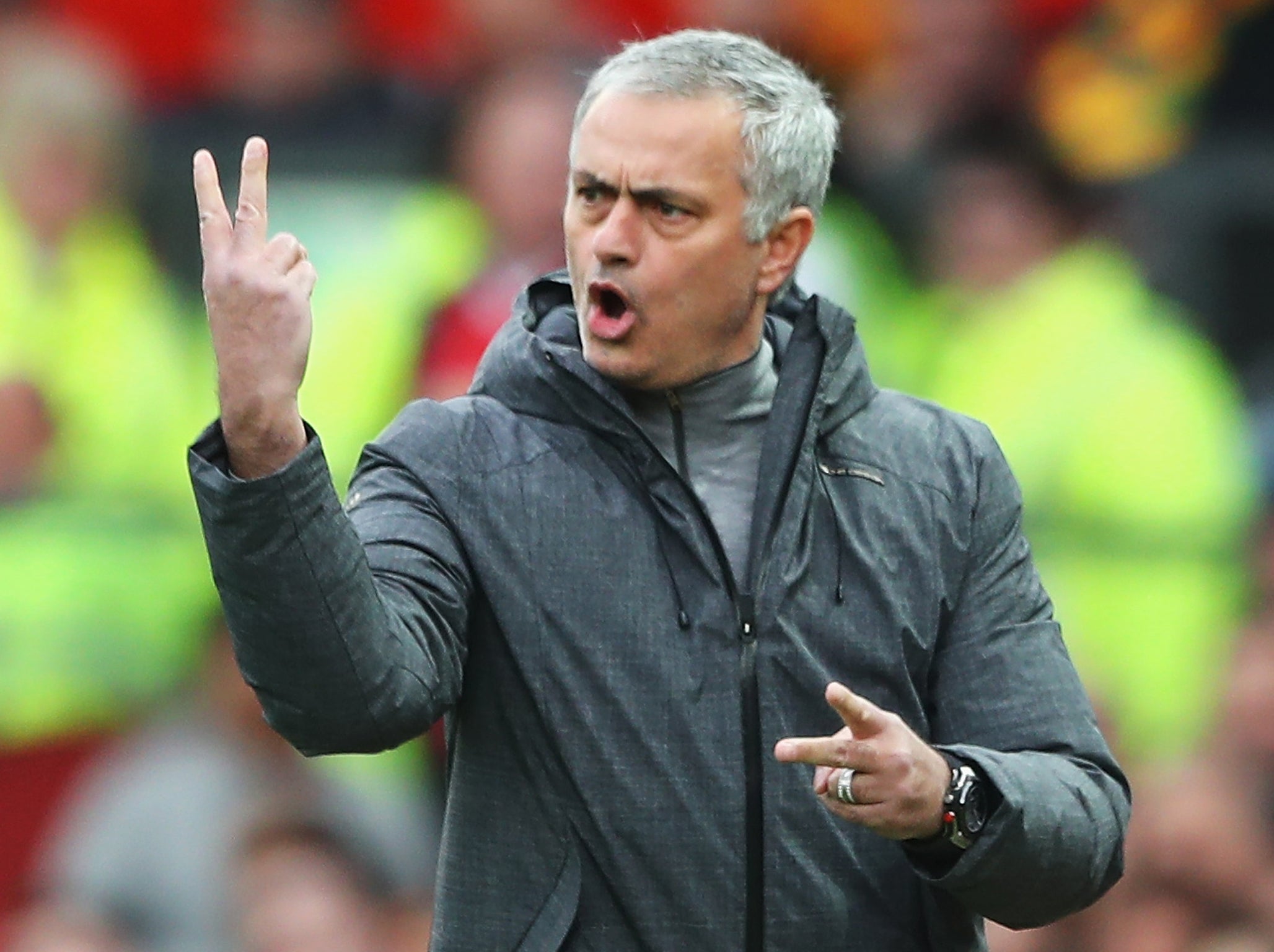 Mourinho has been in a combustible mood this season