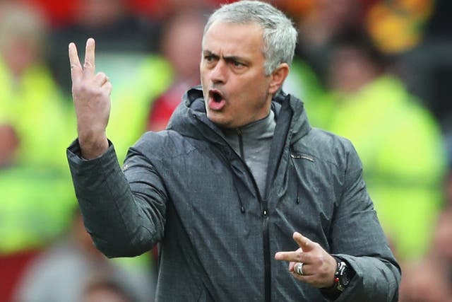 Mourinho has been in a combustible mood this season