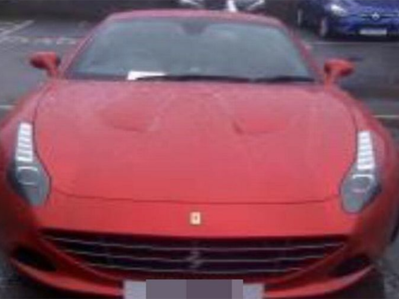 Mr McWhinney said he had never been given a penalty in the past for leaving his Ferrari across two spaces