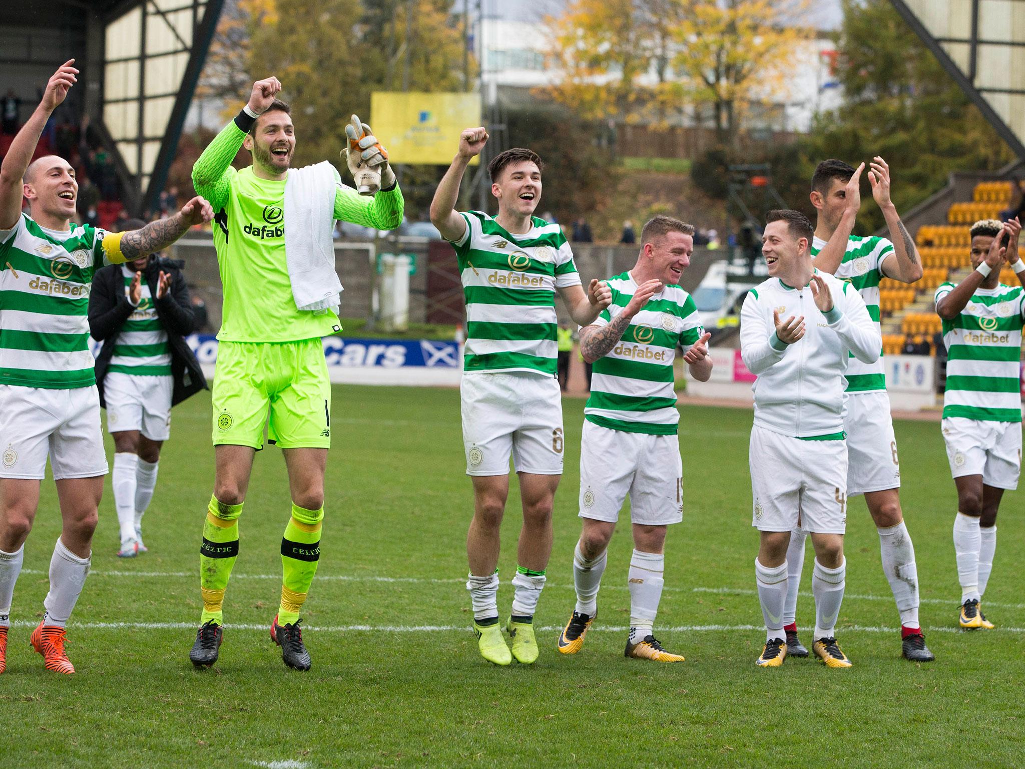 Celtic broke a 100-year-old record with their 63rd consecutive match without defeat