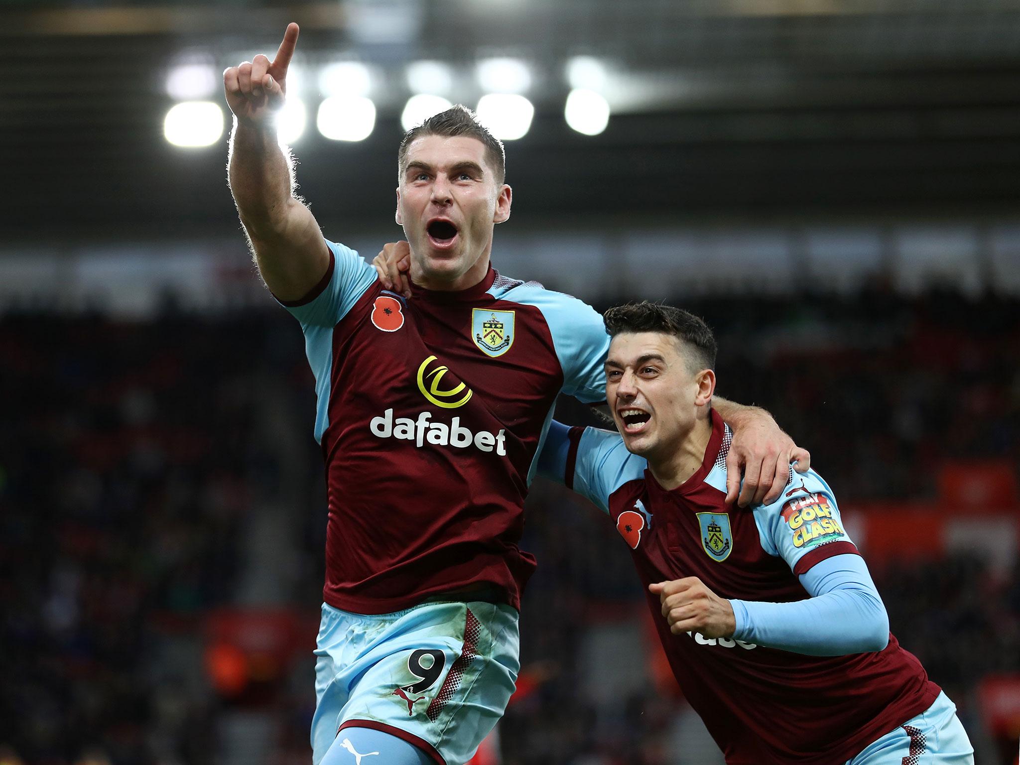 Sam Vokes struck late to give the high-flying Clarets another win