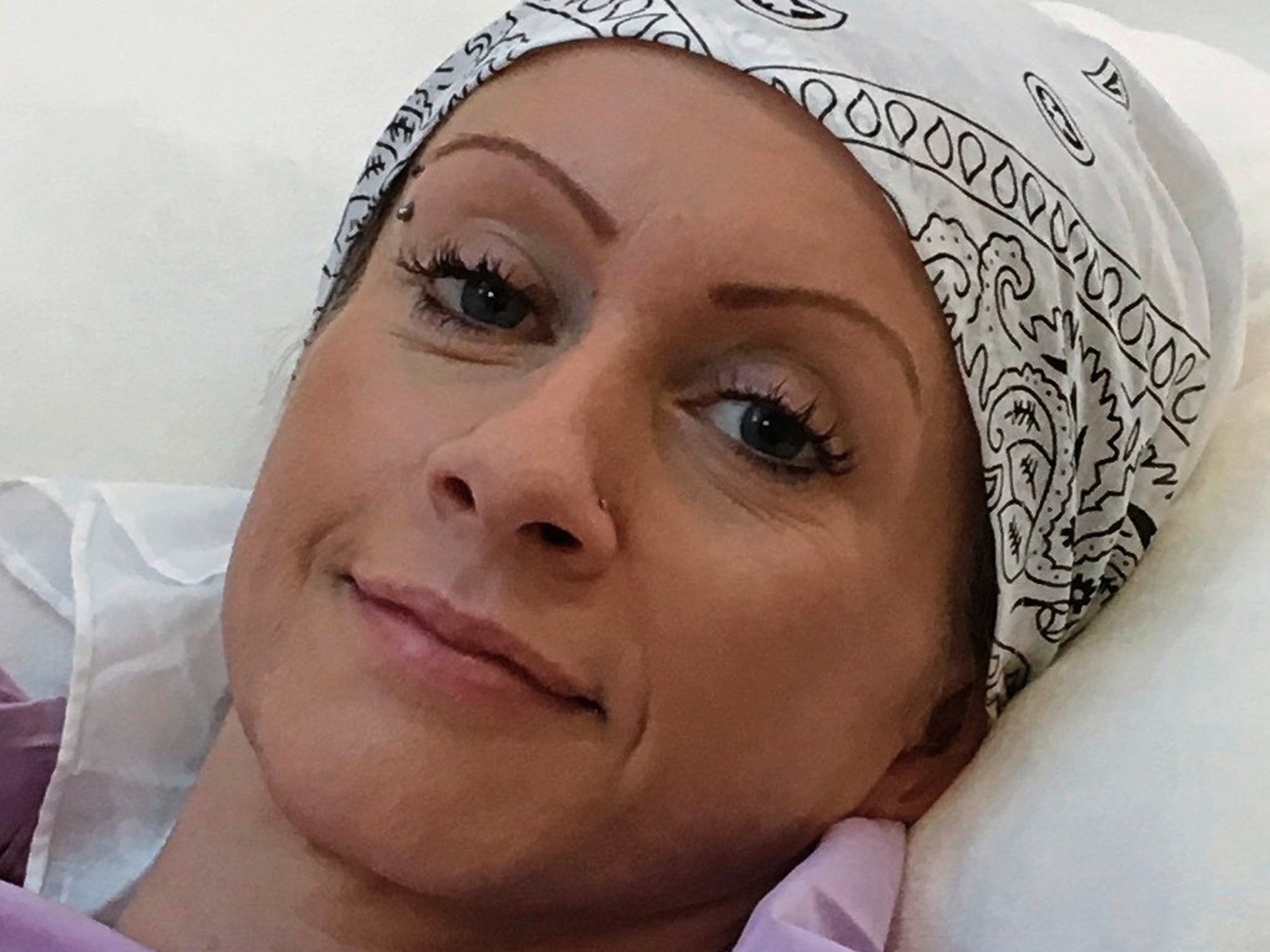Nicola Hitchen has undergone a pioneering treatment in Turkey to treat her cervical cancer