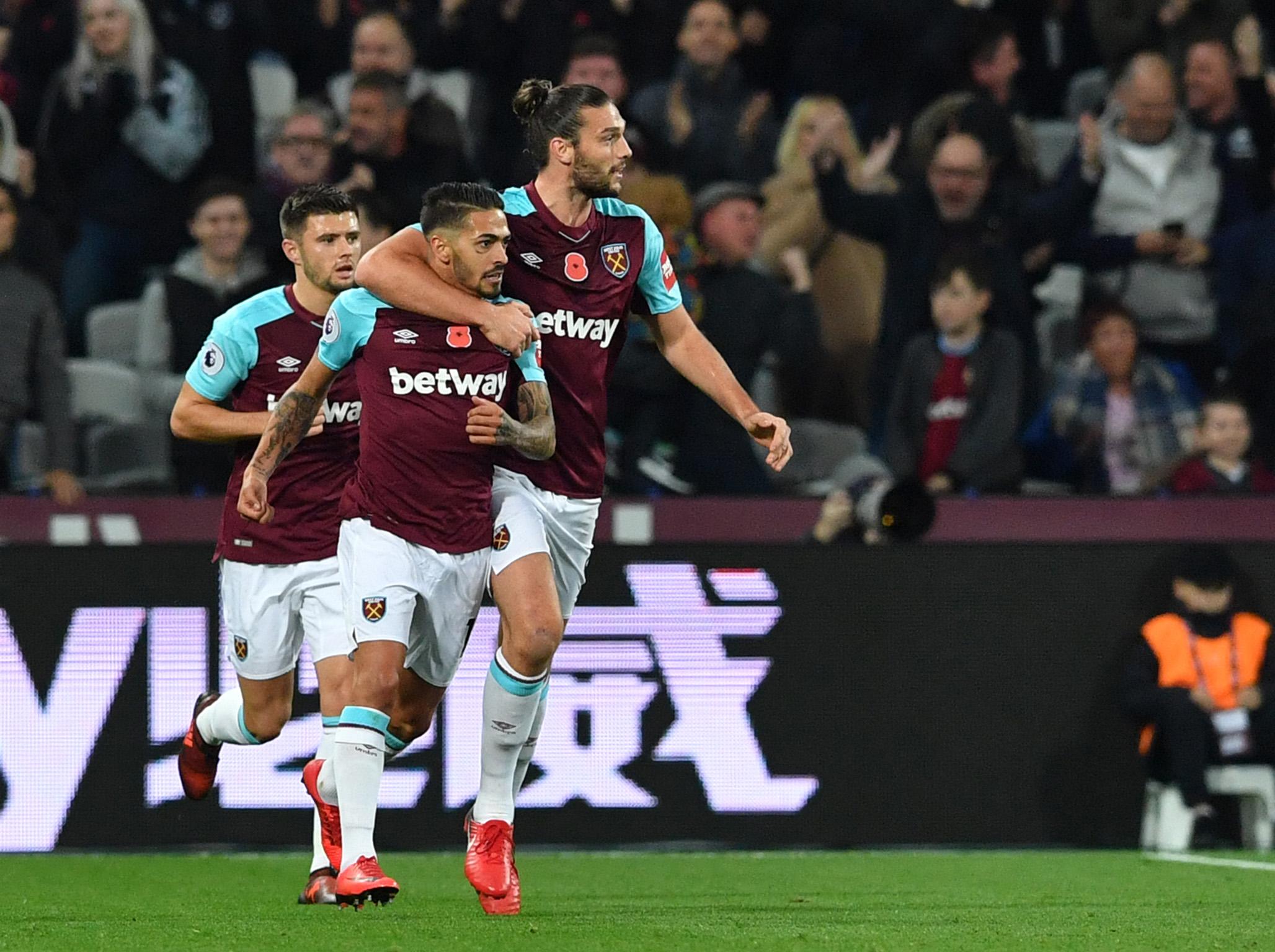 Lanzini scored for West Ham