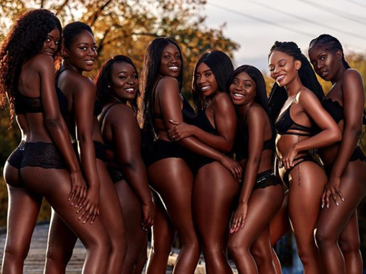 Black clearance hot girl