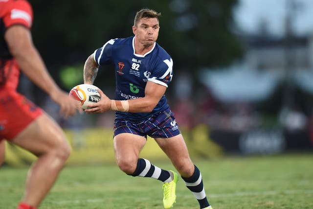 Scotland captain Danny Brough has been sent home from the Rugby League World Cup