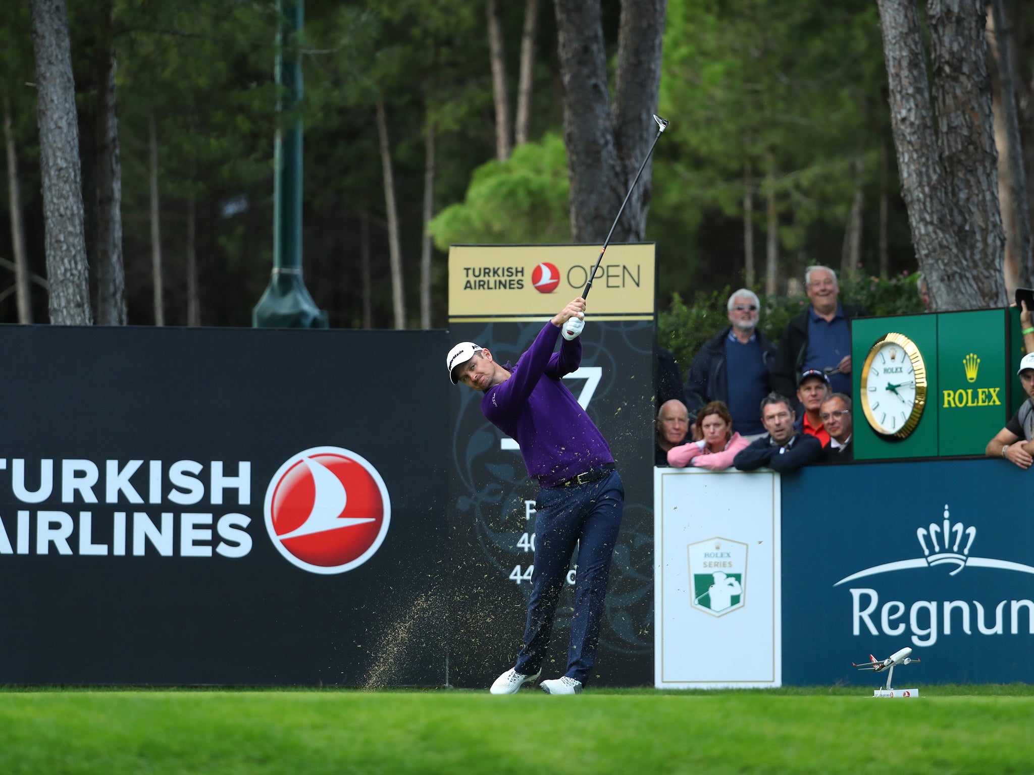 Rose carded a final-day 65 to overtake Nicolas Colsaerts