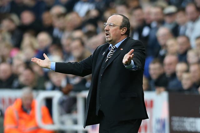 Benitez was furious with a disallowed goal as Newcastle lost to Bournemouth