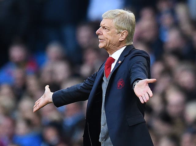 Arsene Wenger was left frustrated after his side's defeat to Manchester City