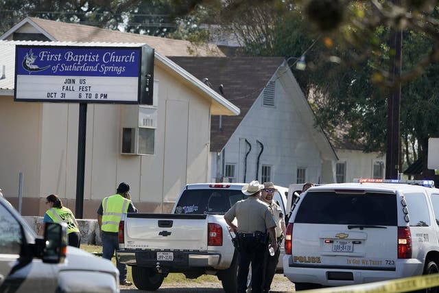 At least 20 people are reported to have been killed in the shooting at First Baptist Church