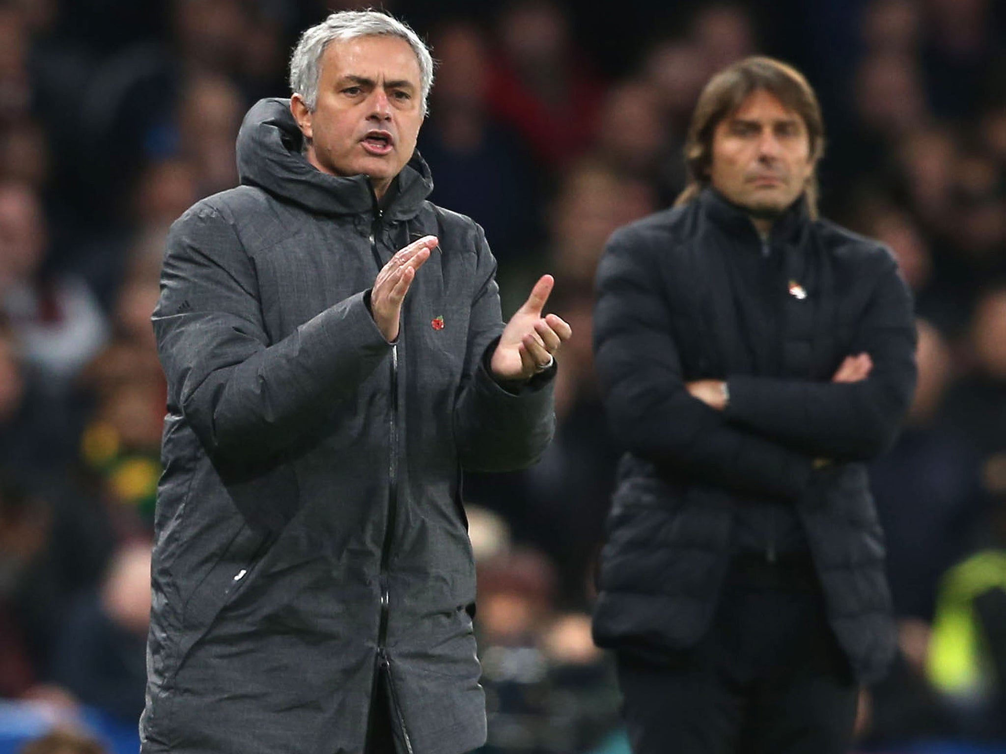 Mourinho was not overly concerned about Conte's handshake snub