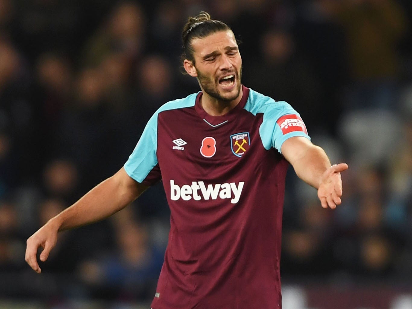 Carroll has urged West Ham fans to follow Crystal Palace's lead