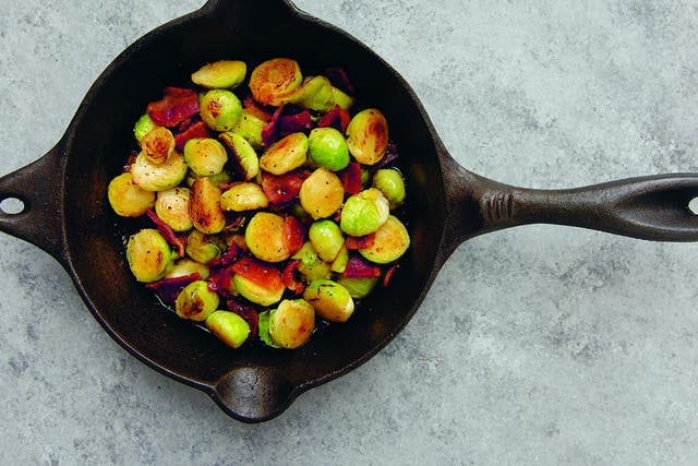 Maple Brussels with bacon: an indulgent way to eat one’s greens