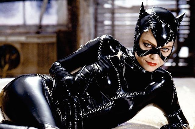 <p>Teasing temptress: Michelle Pfeiffer as Catwoman in ‘Batman Returns’ (Wa</p>