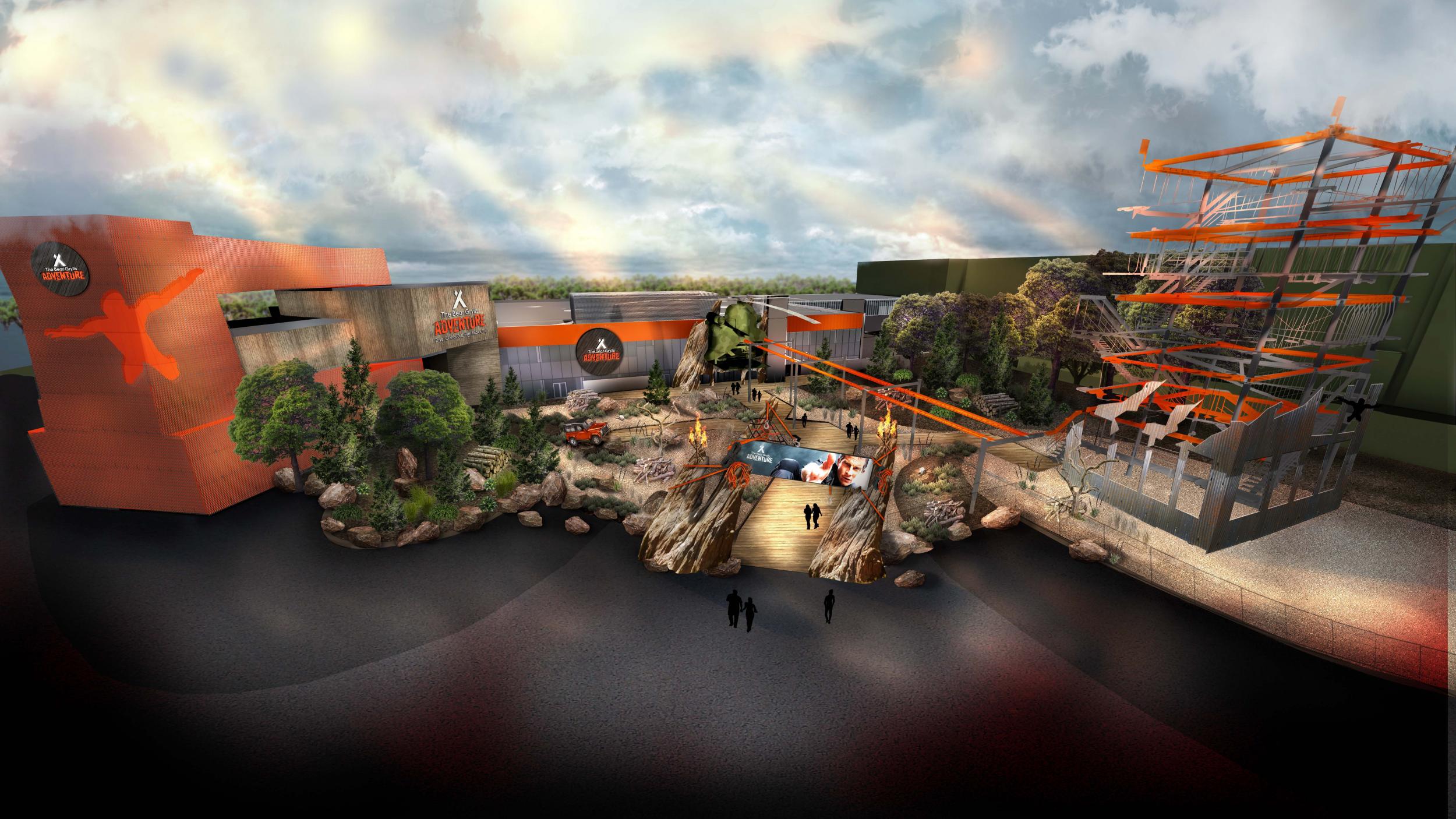 The £20m attraction is expected thousands of wannabe adventurers
