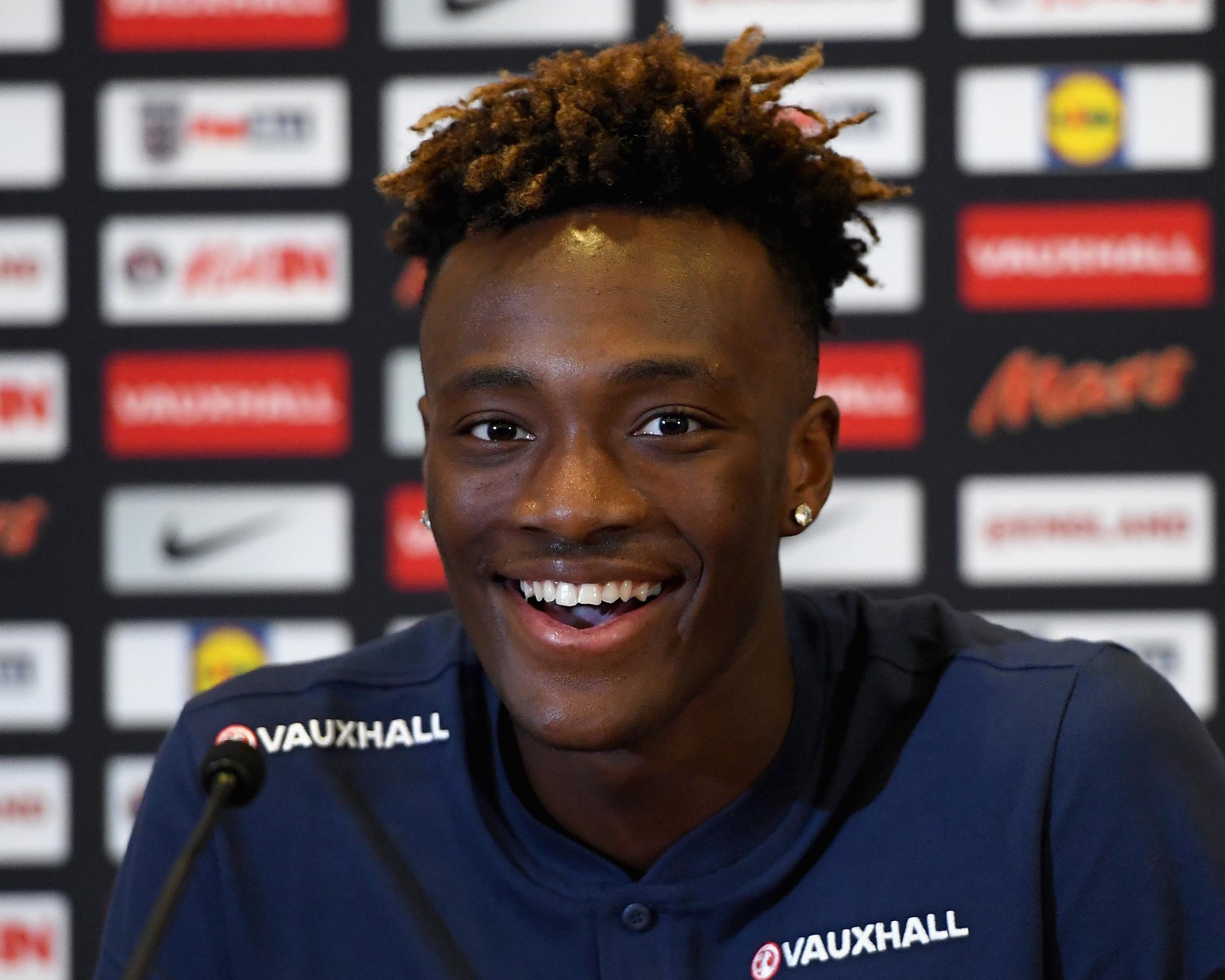 Abraham is hoping to make his England debut against either Germany or Brazil