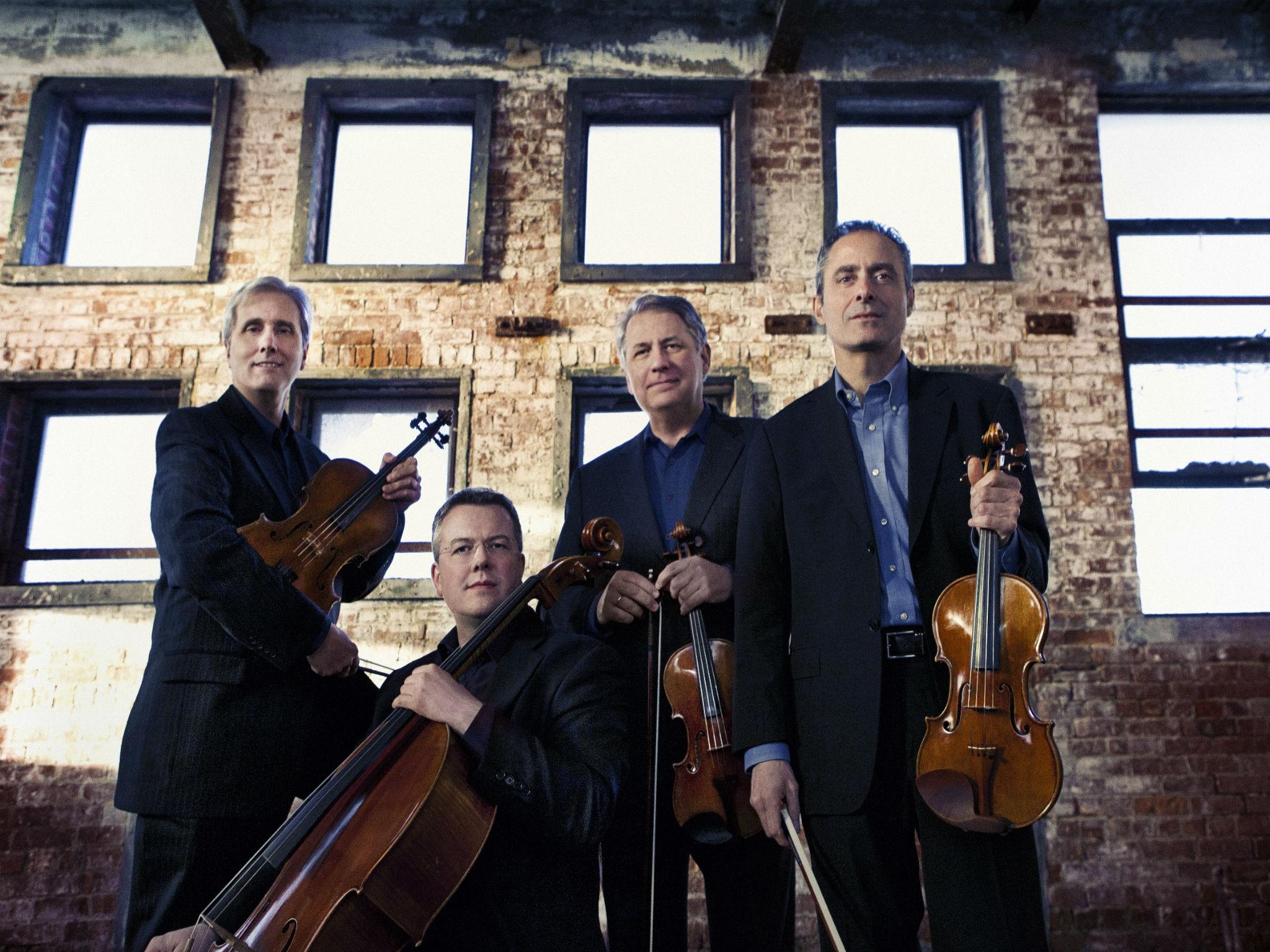 The Emerson Quartet performed Beethoven's 'Grosse Fuge' at London's St John's, Smith Square