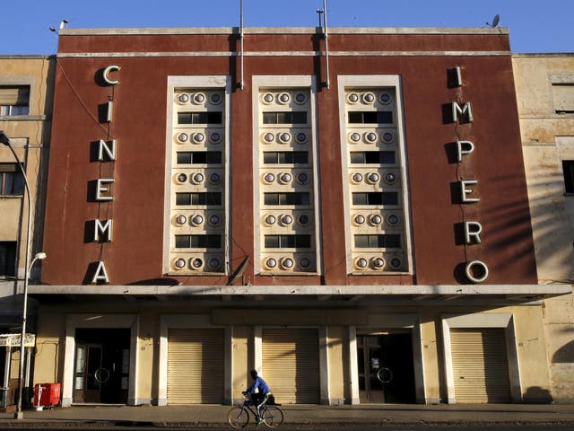 The Art-Deco style Cinema Impero on Harnet Avenue, Asmara