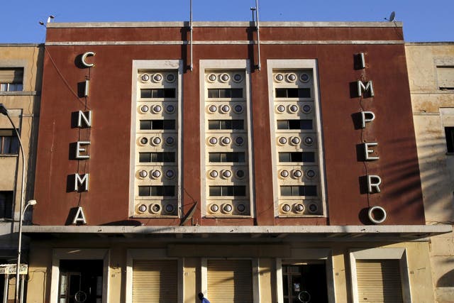 The Art-Deco style Cinema Impero on Harnet Avenue, Asmara