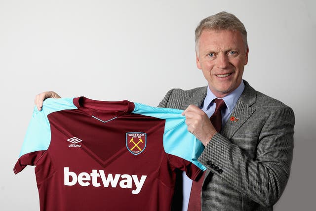 David Moyes has been unveiled as West Ham's new manager