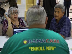 'Record numbers' sign up for Obamacare as Trump attempts to axe it
