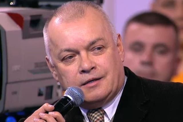 Dmitry Kiselyov is head of the Russian state-run news agency Rossiya Segodnya