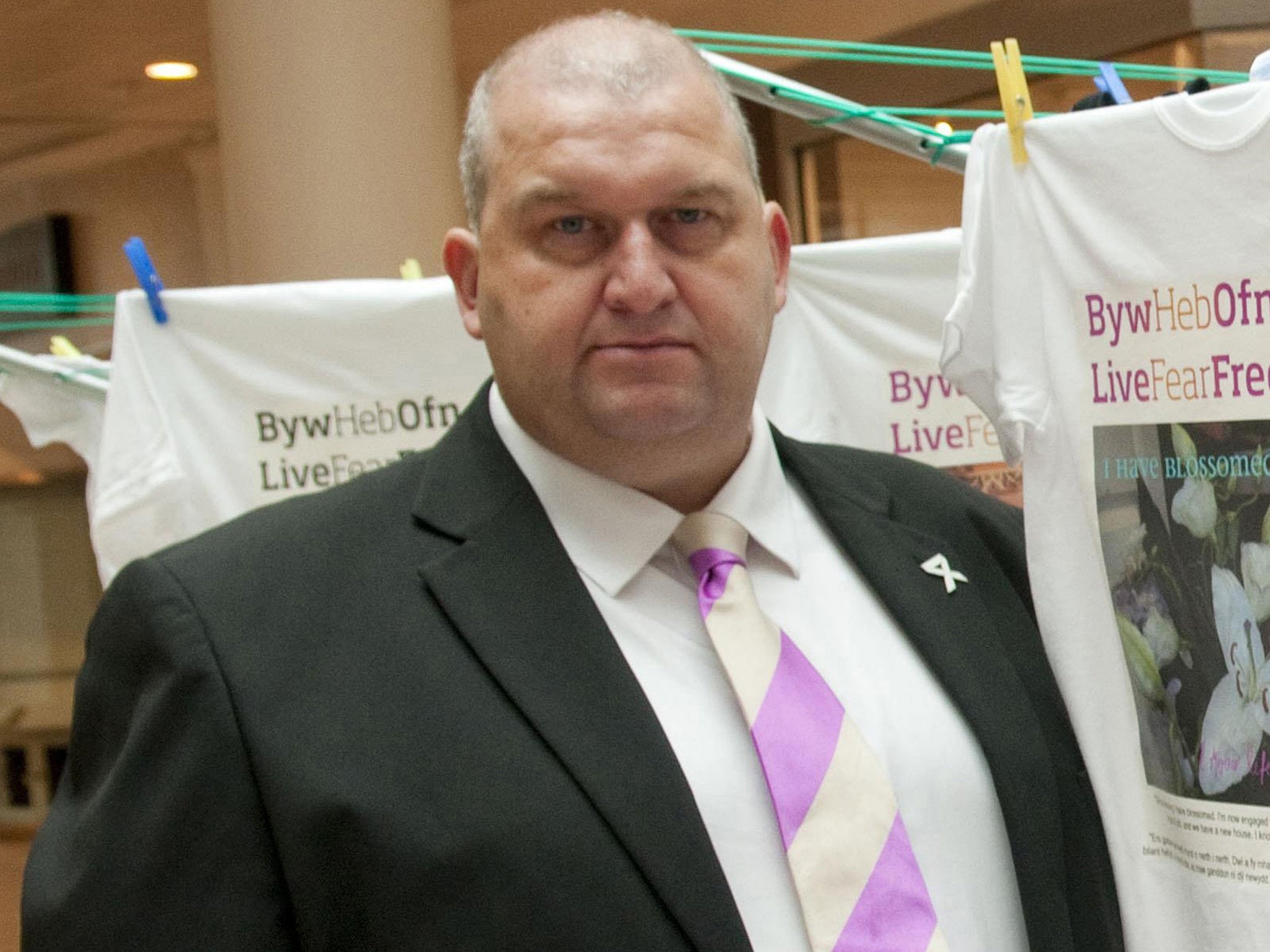 Former Welsh government minister Carl Sargeant