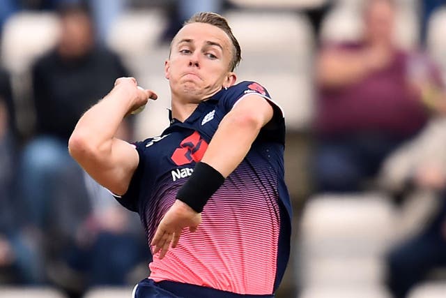 Tom Curran was called up by England to replace Steven Finn for the Ashes series