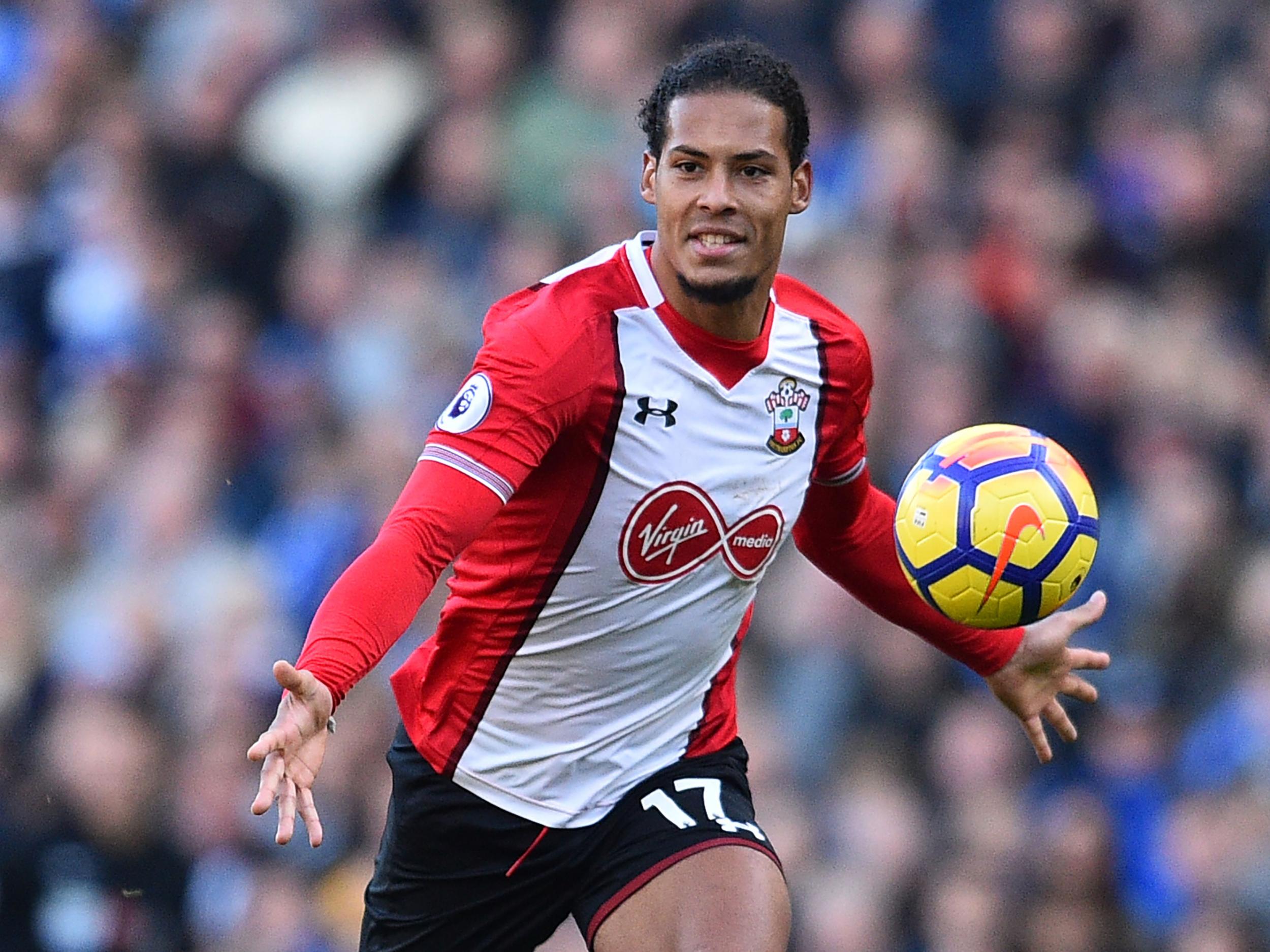 Virgil van Dijk saw a summer transfer request rejected by Southampton