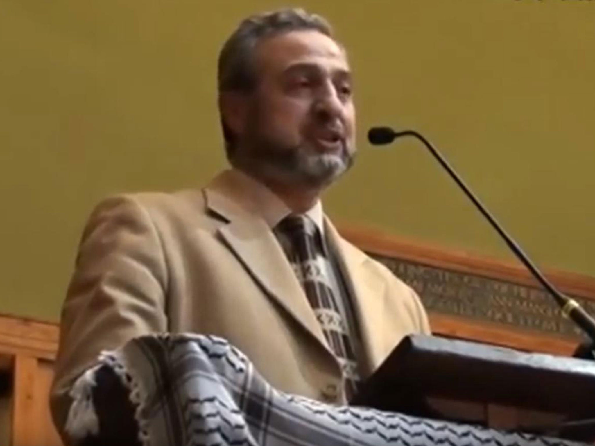 Mohammed Sawalha speaking at an event in London in 2011