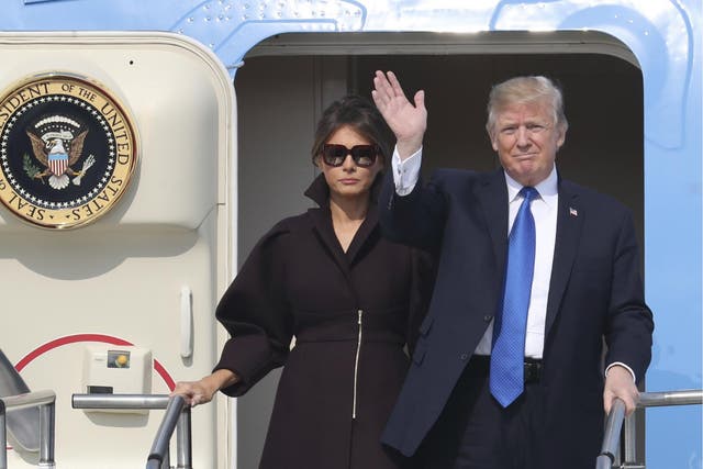 Mr Trump is stopping in China as a part of his first trip as President to Asia