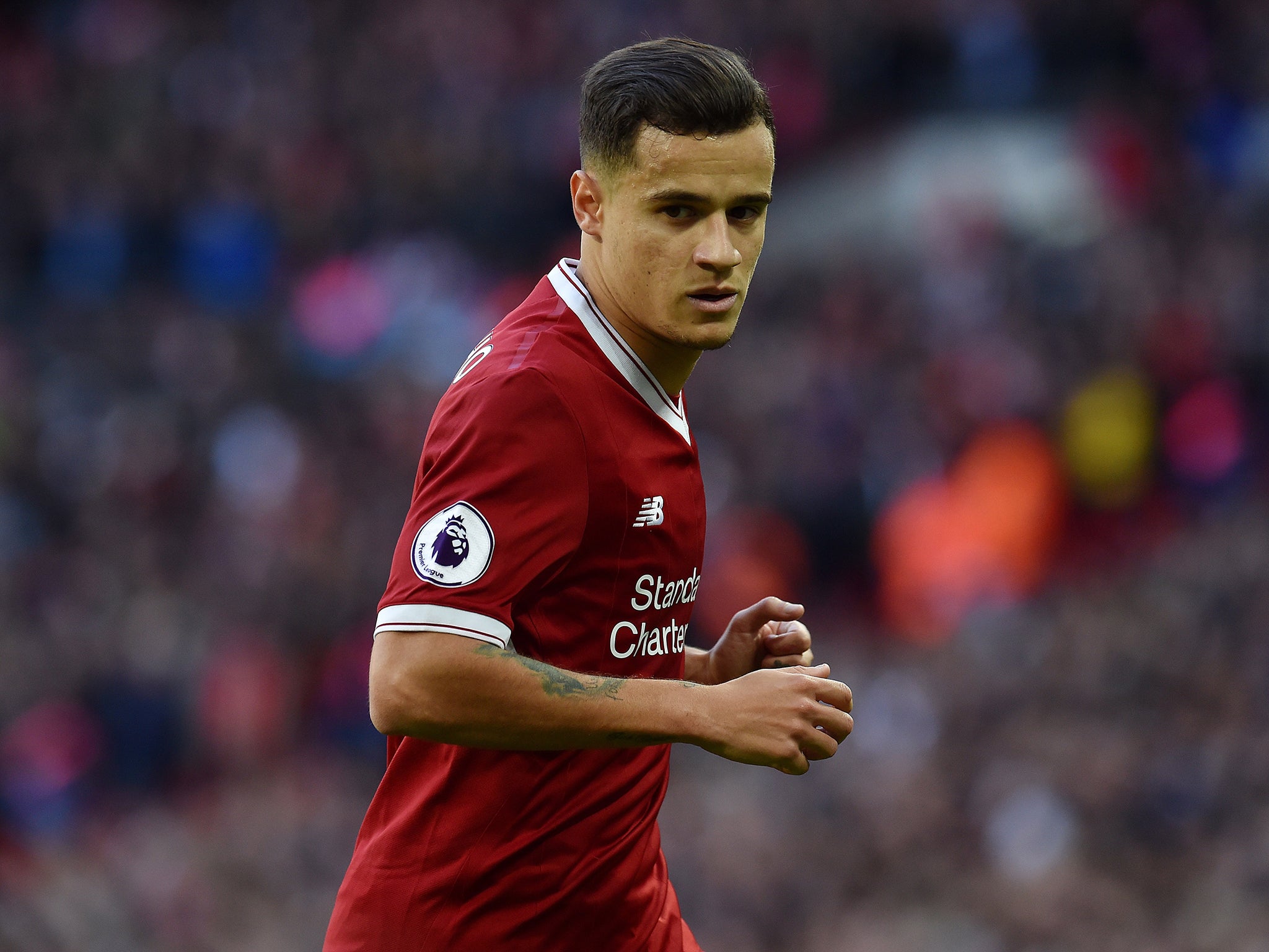 Philippe Coutinho is in contention to face England next week