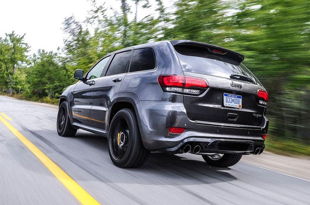 Driven: Jeep Grand Cherokee Trackhawk 2018 | The Independent | The ...
